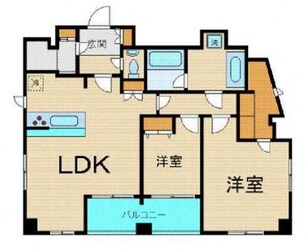 デュオ・スカーラ西麻布タワーＥＡＳＴの物件間取画像